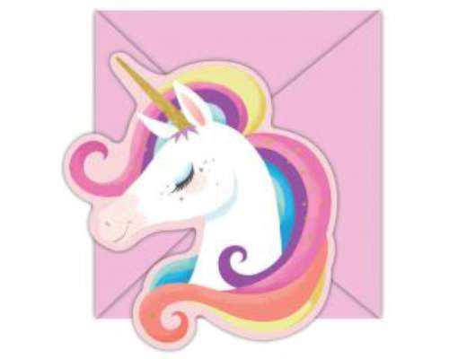 Unicorn Magic Invitations - Click Image to Close